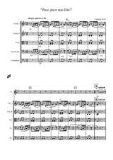 Giuseppe Verdi 'Pace, pace mio Dio!' for soprano and string orchestra