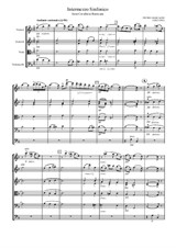 Pietro Mascagni. Intermezzo Sinfonico from Cavalleria Rusticana for strings orchestra